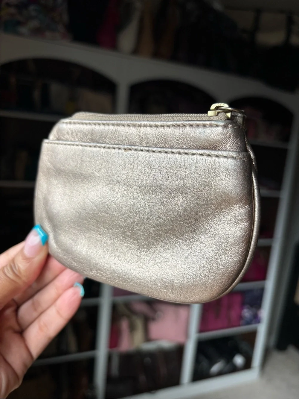 ✨👛🪙COACH Ashley Pleated Coin Purse 🪙👛✨
